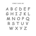 Customized Comic Sans MS  font