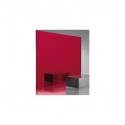 Acrylic mirror red 3 mm