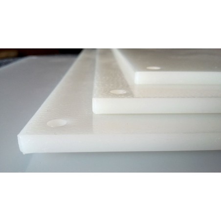 Polyéthylène Naturel 3 mm - Finition bords lisses