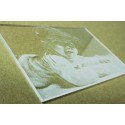 Gravure sur PMMA transparent  3 mm