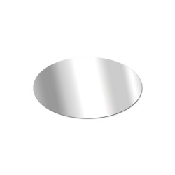 Plaque Circulaire En Plastique Acrylique Noire 3mm Miroir Rond De Coupe Au  DiamÈTre: 50mm - Cdiscount Maison