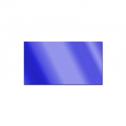 Miroir Acrylique Bleu 3mm