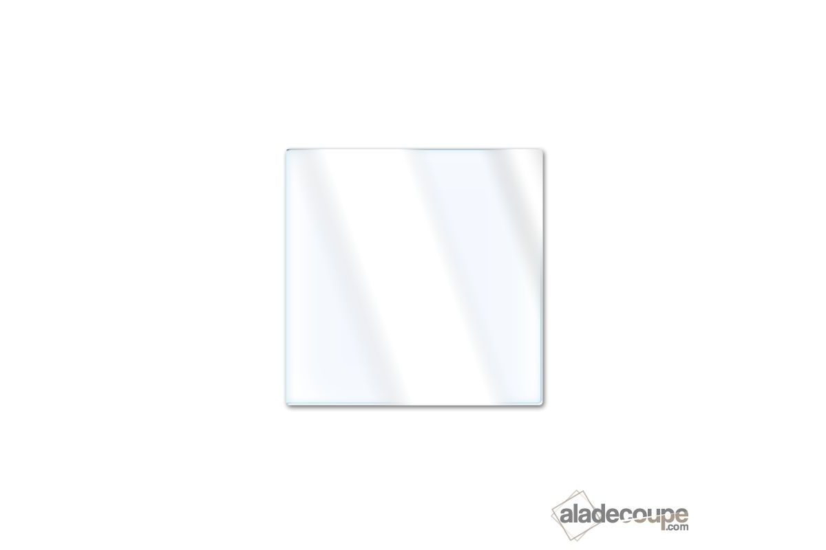 Plaque Plexigglas ronde avec choix de l'épaisseur. Disque rond en  Plexigglas acrylique transparent. PMMA XT extrudé - 1 mm - 5 cm (50 mm)