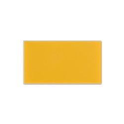 PMMA Coulé Carré / Rectangle Jaune 3 mm