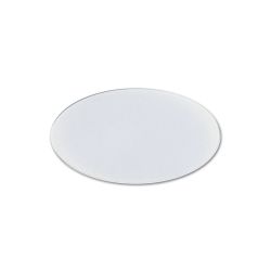Oval Cast PMMA White 3 mm