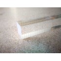Colorless Acrylic square bar 25x25mm