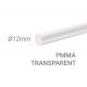 Bâton PMMA Incolore Diam. 12mm