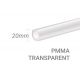 Clear PMMA Tube 20x3mm