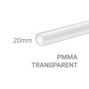 Tube PMMA Incolore 20x3mm