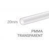 Clear PMMA Tube 20x3mm