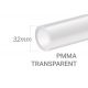 Tube PMMA Incolore 15x3mm