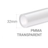 Tube PMMA Incolore 15x3mm