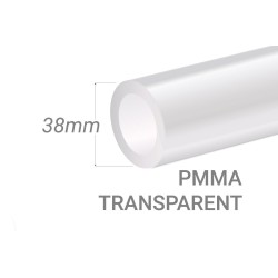 Tube PMMA Incolore 15x3mm