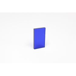 PMMA Transparent Bleu 3 mm