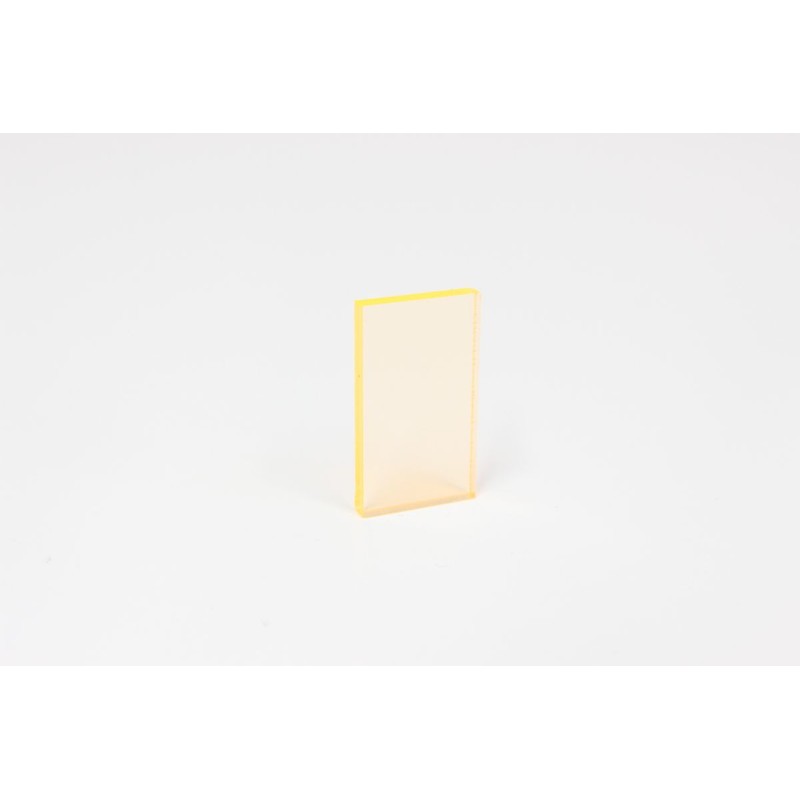 PMMA Fluo Jaune 3 mm