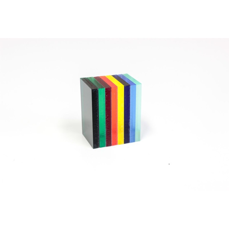 Clear PMMA Ice Blue 3 mm