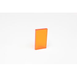 PMMA Transparent Orange 3 mm