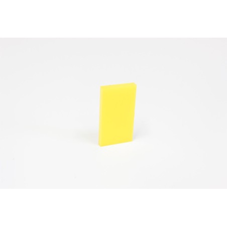 PMMA (plexiglas) Diffusant Jaune 3 mm