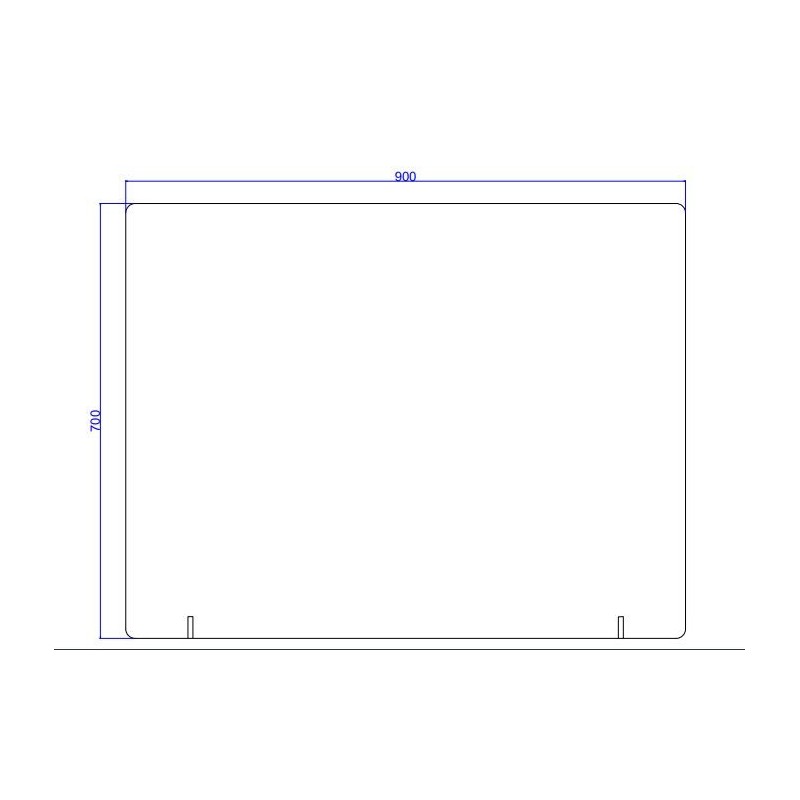 Vitre de protection anti Covid19