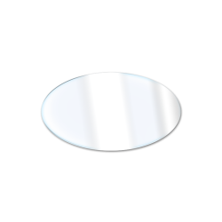 Extruded Clear Oval PMMA 3 mm