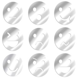 Miroir Smiley moqueur