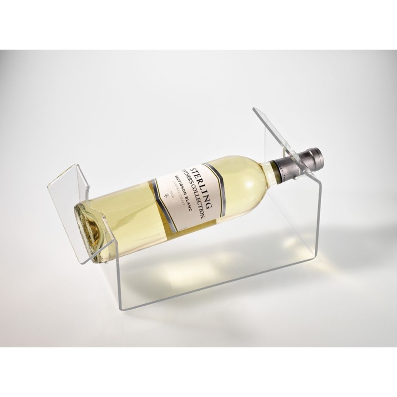 Colorless extruded acrylic Bottle holder